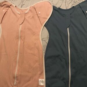 Pink and Blue Baby Sleep Sacks